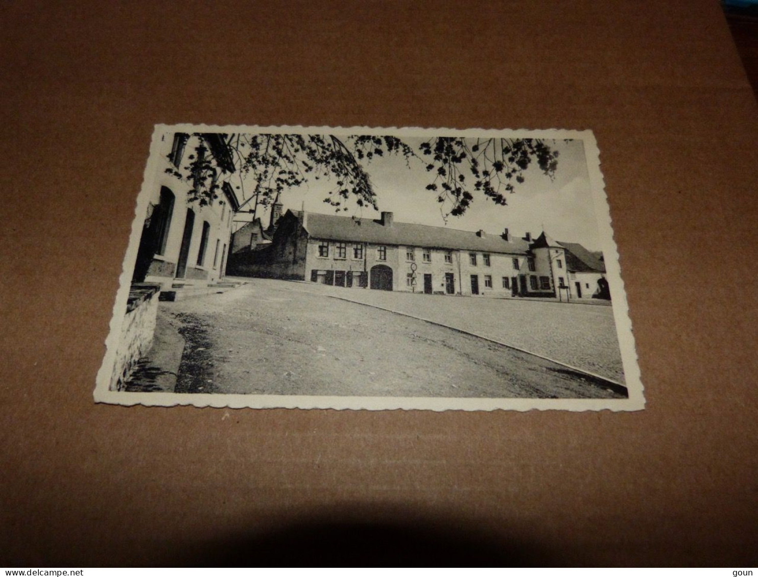 Cpa Jamioulx Carte Double Eglise Monument - Ham-sur-Heure-Nalinnes