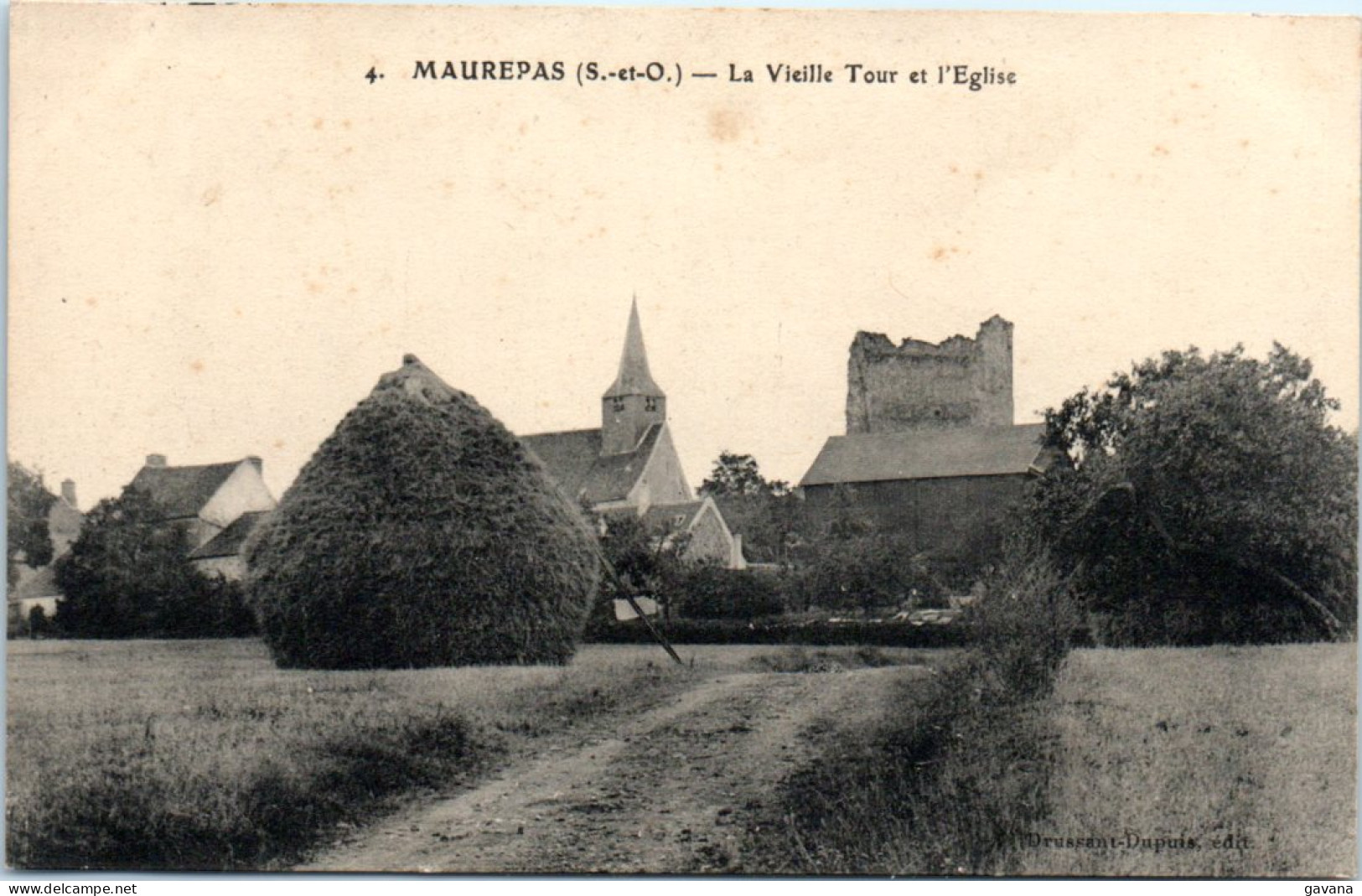 78 MAUREPAS - La Vieille Tour Et L'église - Maurepas