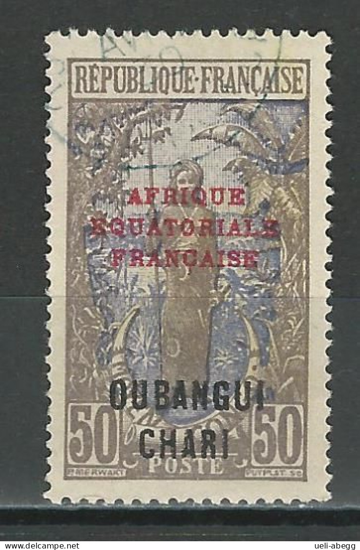 Oubangui Yv.65, Mi 64 - Usati