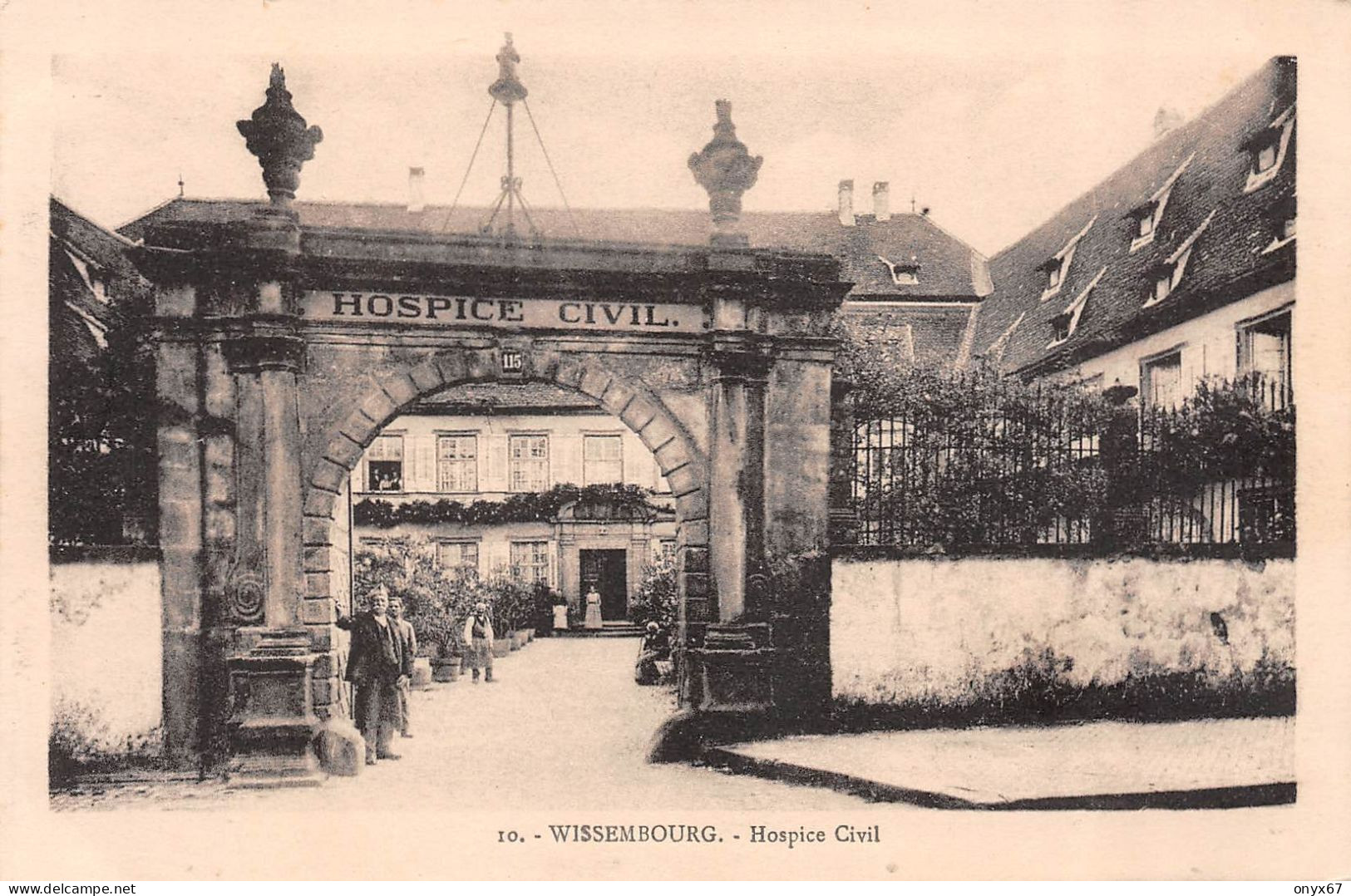-WISSEMBOURG-WEISSENBURG-67-Bas-Rhin- Hospice Civil - Wissembourg