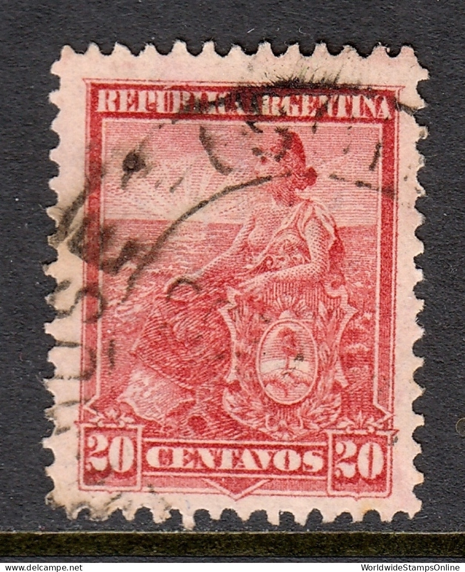 Argentina - Scott #134E - P12 - Used - SCV $9.50 - Usados