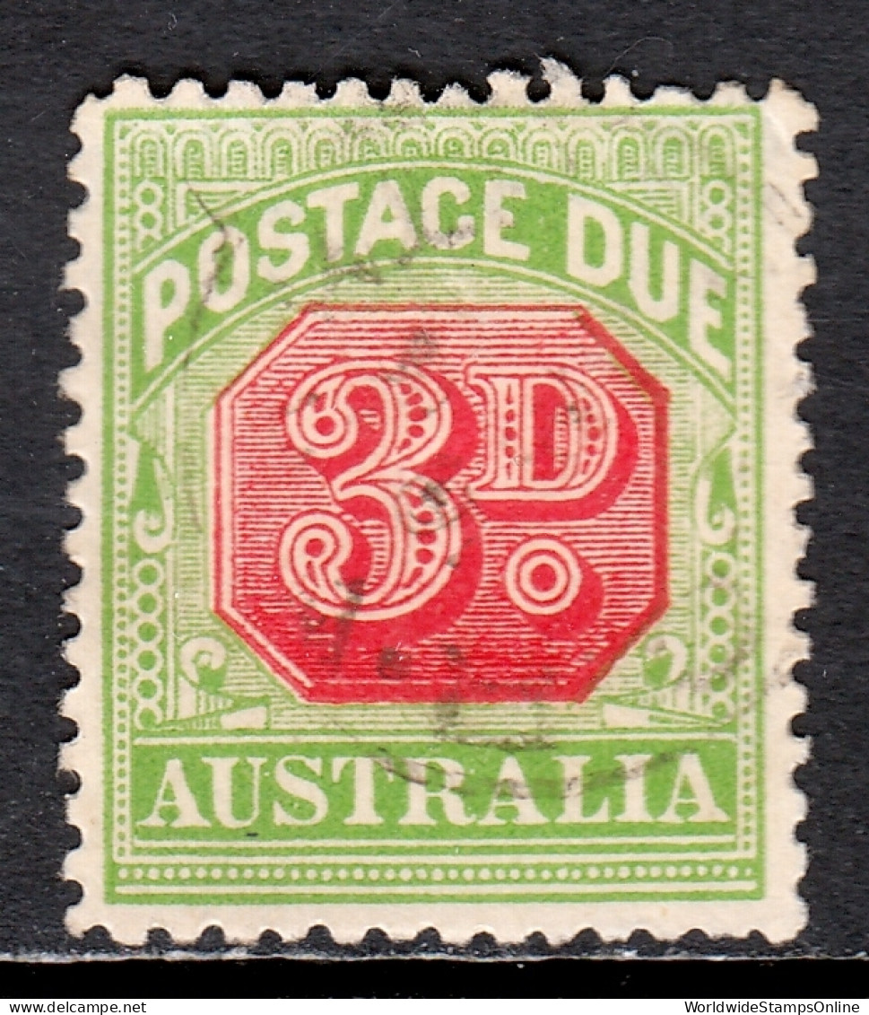 Australia - Scott #J42 - Used - Short Perf LR - SCV $14 - Portomarken