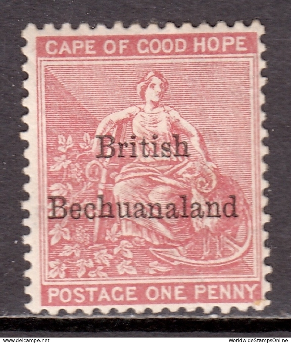 Bechuanaland - Scott #6 - MH - Gum Toning - SCV $18 - 1885-1895 Crown Colony