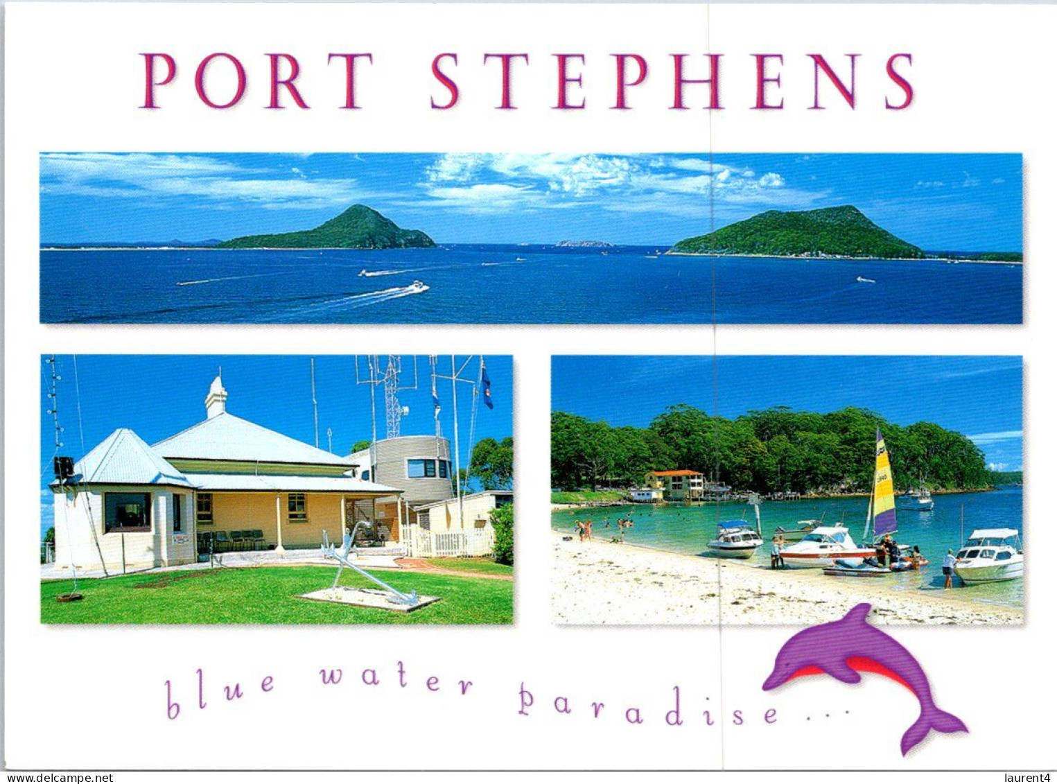 (2 P 30) Australia - Nelson Bay & Port Stephens (Dolphins) - Dauphins