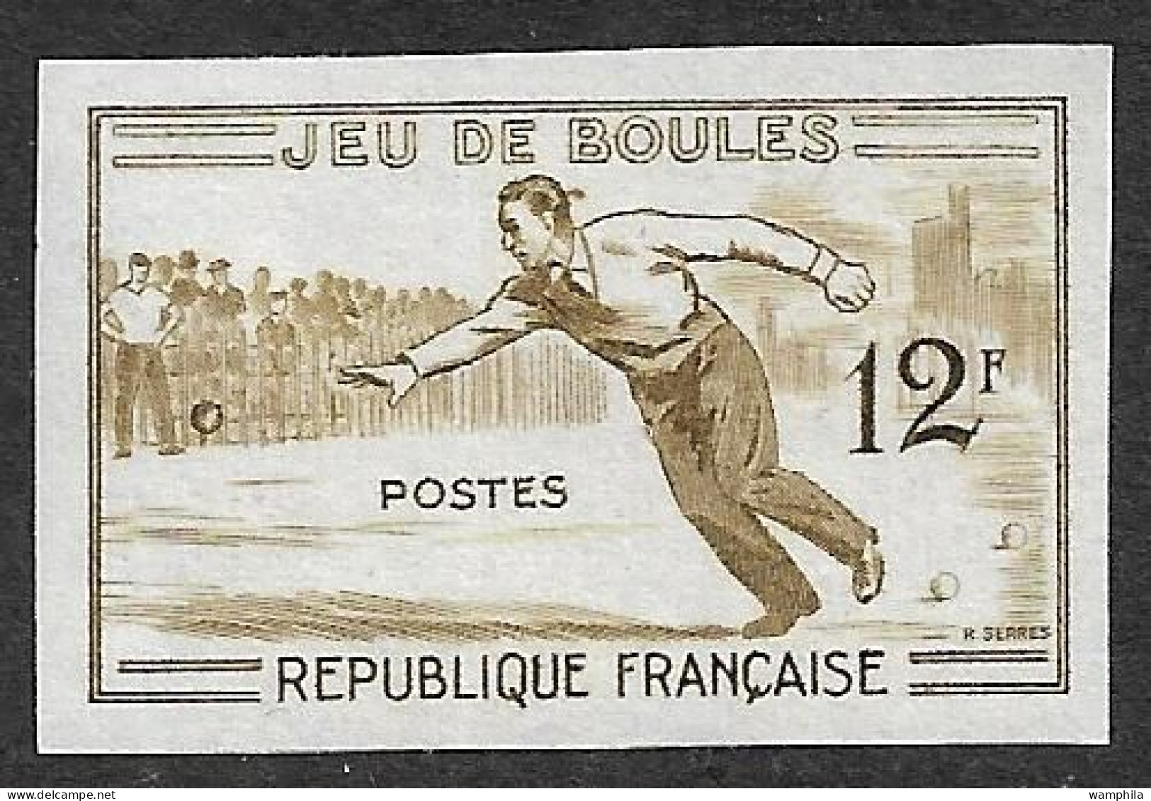 France Essai Non Dentelé N° 1161**, Jeu De Boules (pétanque). - Prove Di Colore 1945-…