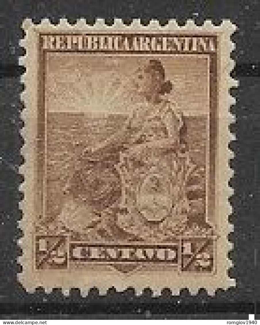 ARGENTINA  1899-1903  SIMBOLO DELLA REPUBBLICA   YVERT. 110 MLH VF - Nuevos