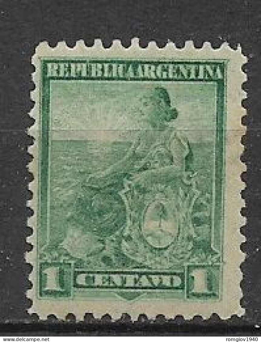 ARGENTINA  1899-1903  SIMBOLO DELLA REPUBBLICA   YVERT. 111  MLH VF - Neufs