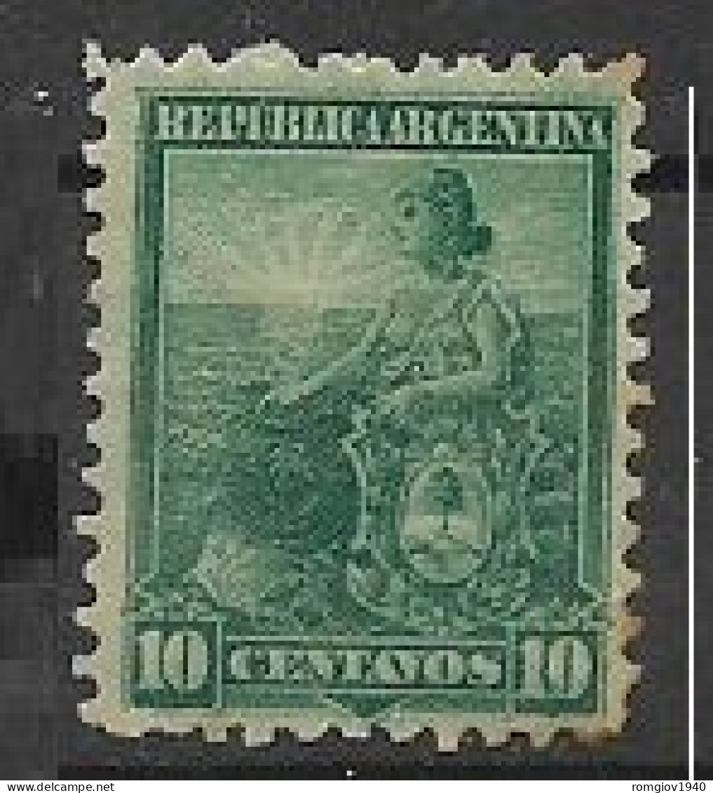 ARGENTINA  1899-1903  SIMBOLO DELLA REPUBBLICA   YVERT. 117  MLH VF - Ongebruikt