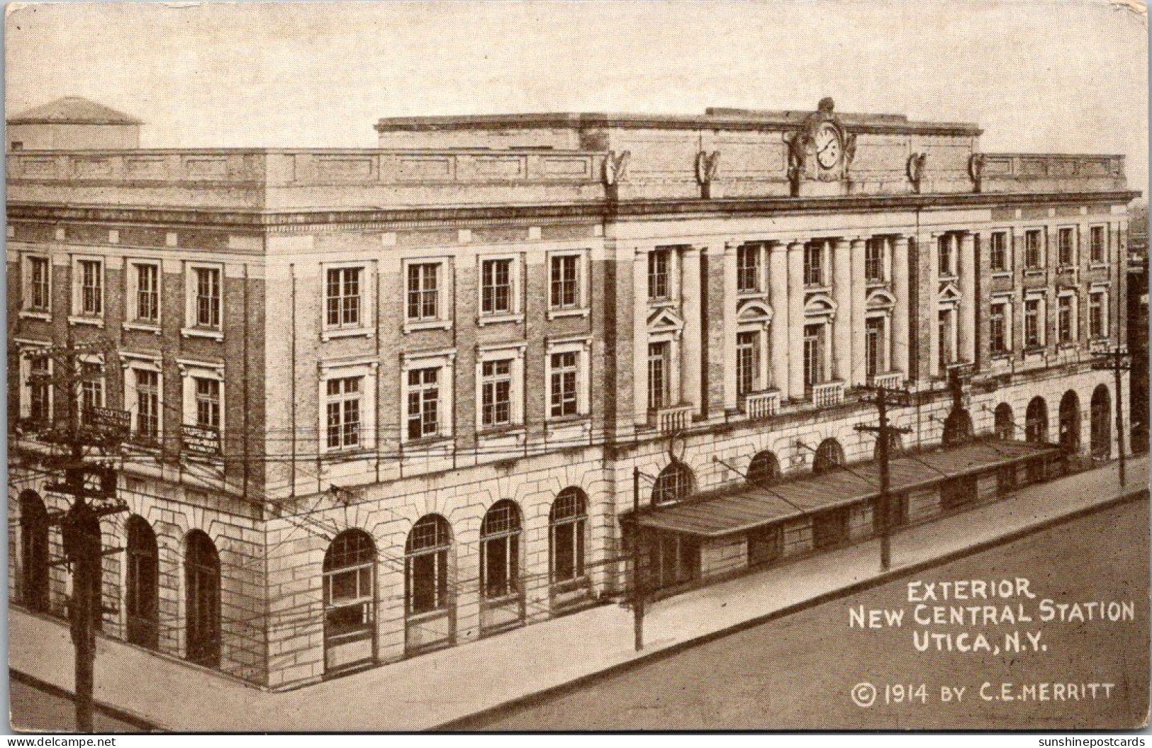 New York Rochester New Central Station Exterior - Rochester