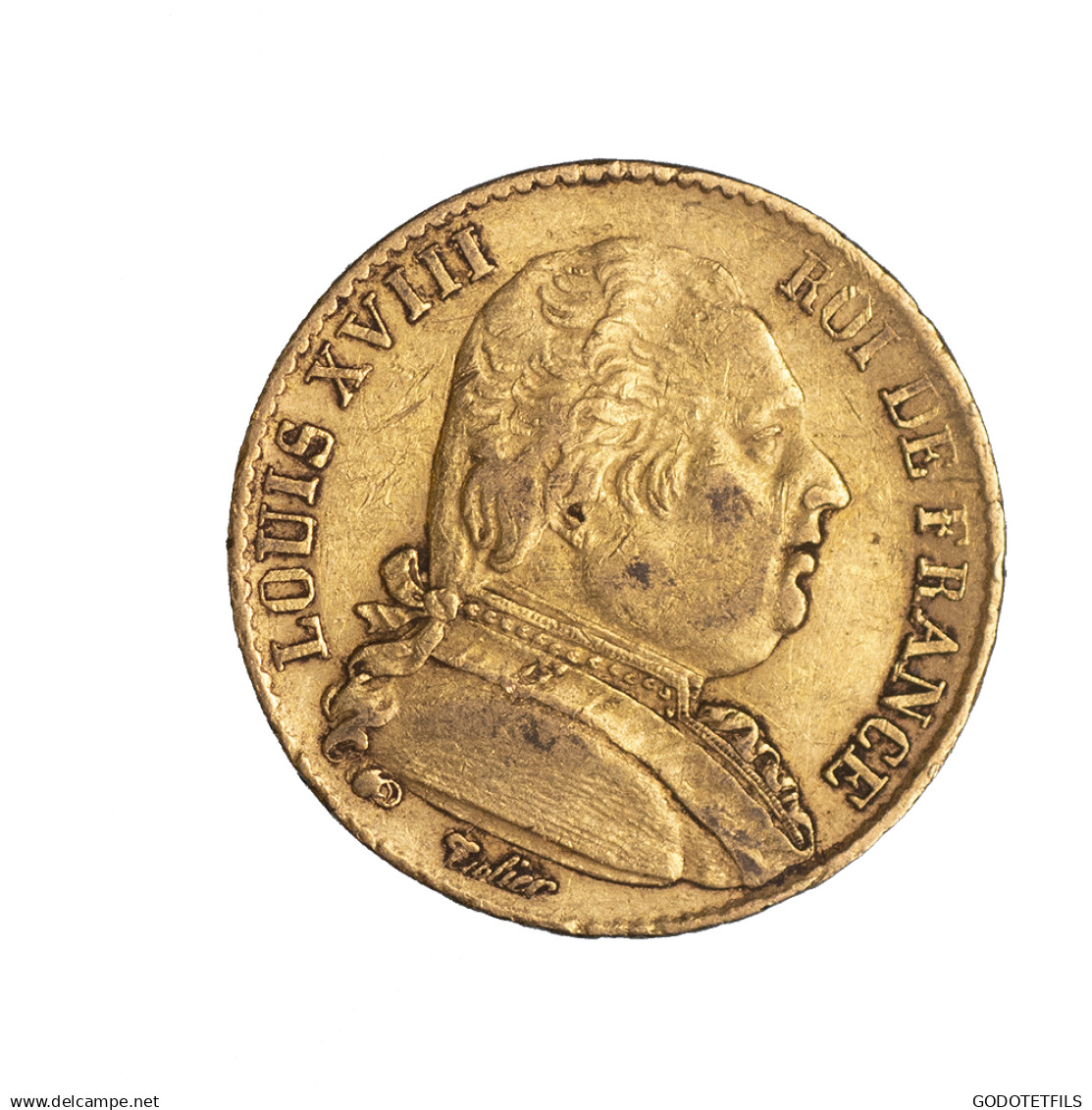 Louis XVIII-20 Francs 1815 Paris - 20 Francs (goud)