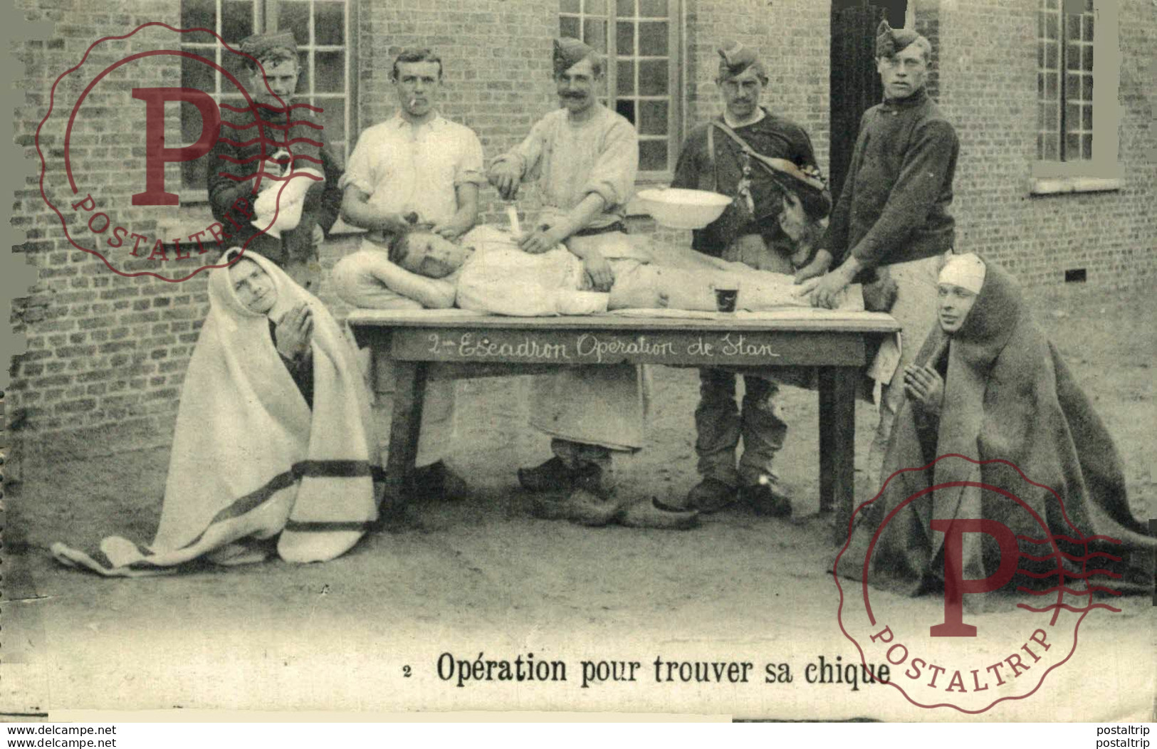 OPERATION POUR TROUVER SA CHIQUE   BOURG LEOPOLD Camp De BEVERLOO KAMP   WWICOLLECTION - Leopoldsburg (Camp De Beverloo)