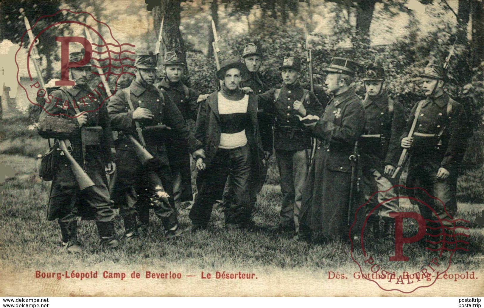 Le Déserteur BOURG LEOPOLD Camp De BEVERLOO KAMP Leopoldsburg  WWICOLLECTION - Leopoldsburg (Camp De Beverloo)