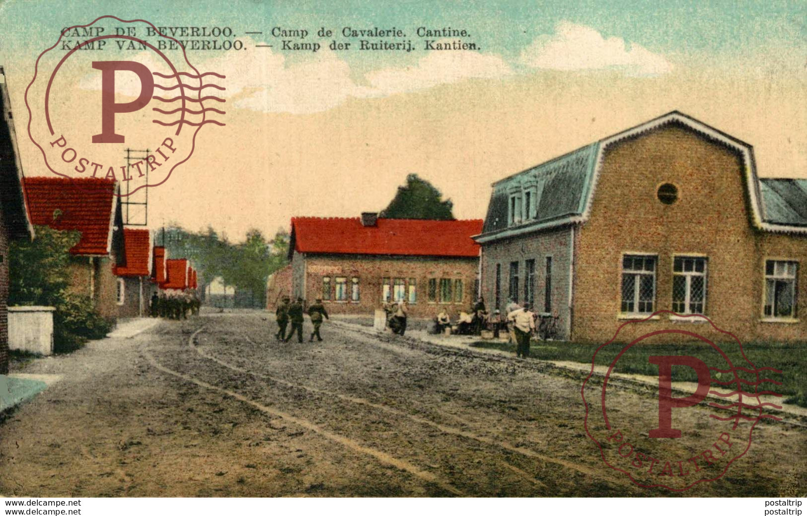 Camp De Cavalerie - Cantine  LEOPOLDSBURG BOURG LEOPOLD Camp De BEVERLOO KAMP WWICOLLECTION - Leopoldsburg (Camp De Beverloo)