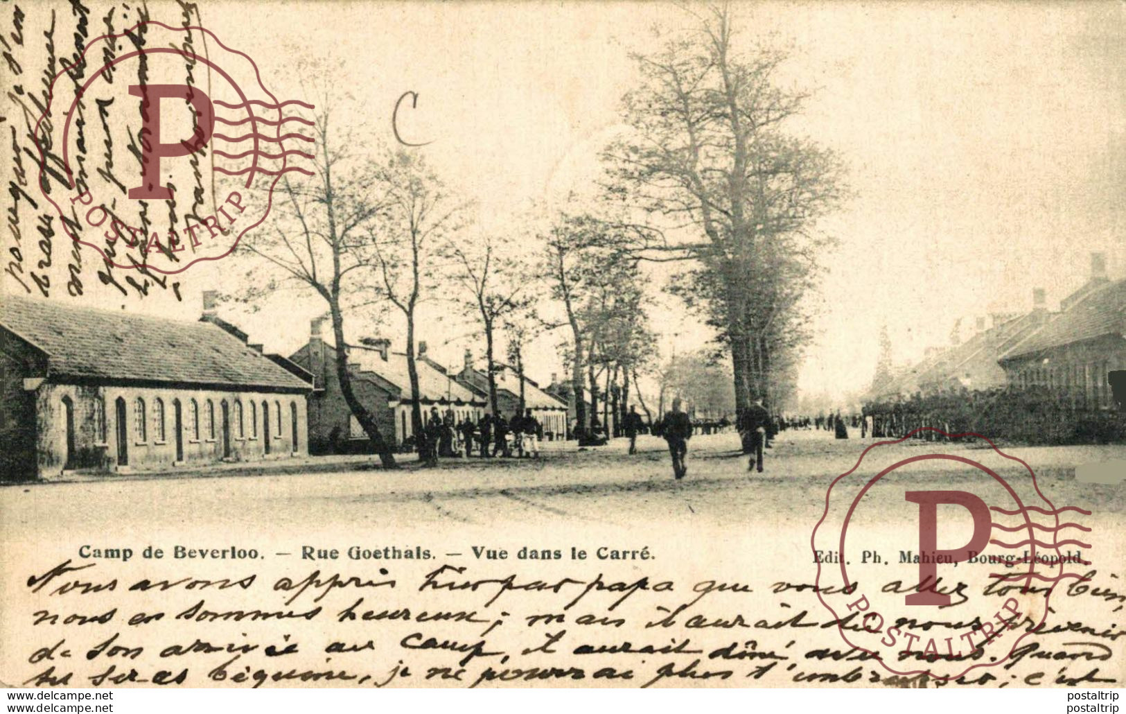 Rue Goethals  LEOPOLDSBURG BOURG LEOPOLD Camp De BEVERLOO KAMP WWICOLLECTION - Leopoldsburg (Camp De Beverloo)