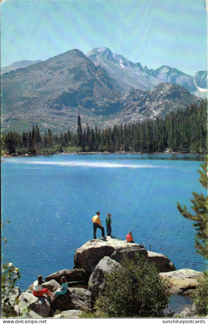 Colorado Rocky Mountaiun National Park Longs Peak And Bear Lake - Rocky Mountains