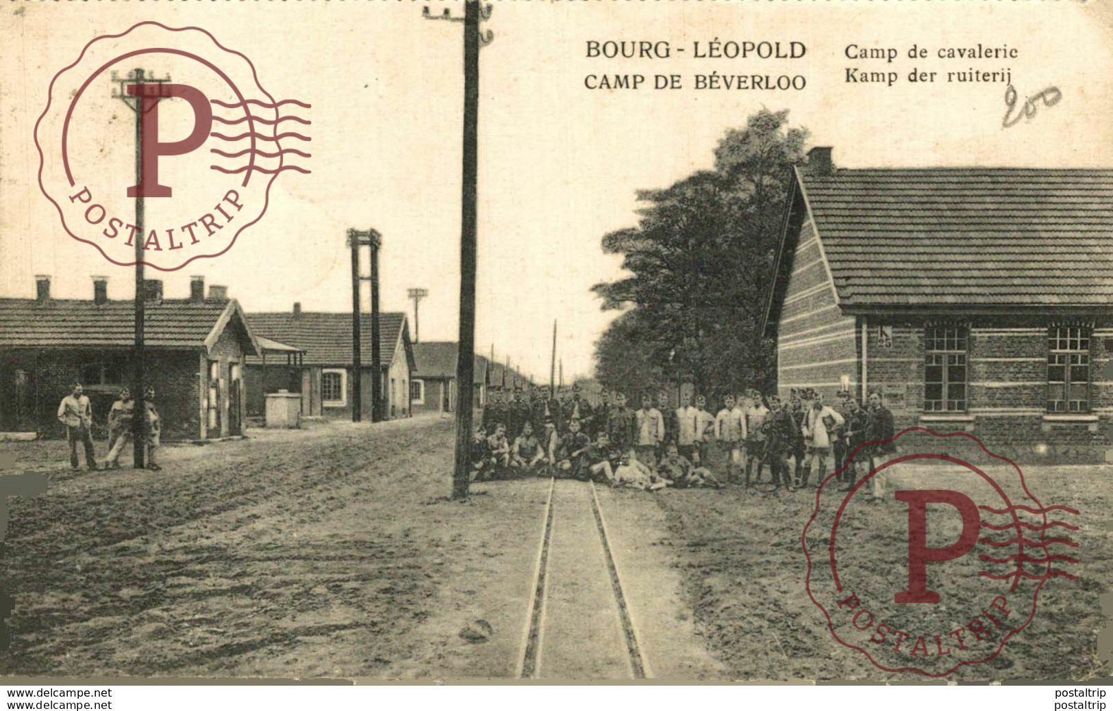 CAMP DE CAVALERIE RUITERIJ LEOPOLDSBURG BOURG LEOPOLD Camp De BEVERLOO KAMP WWICOLLECTION - Leopoldsburg (Camp De Beverloo)