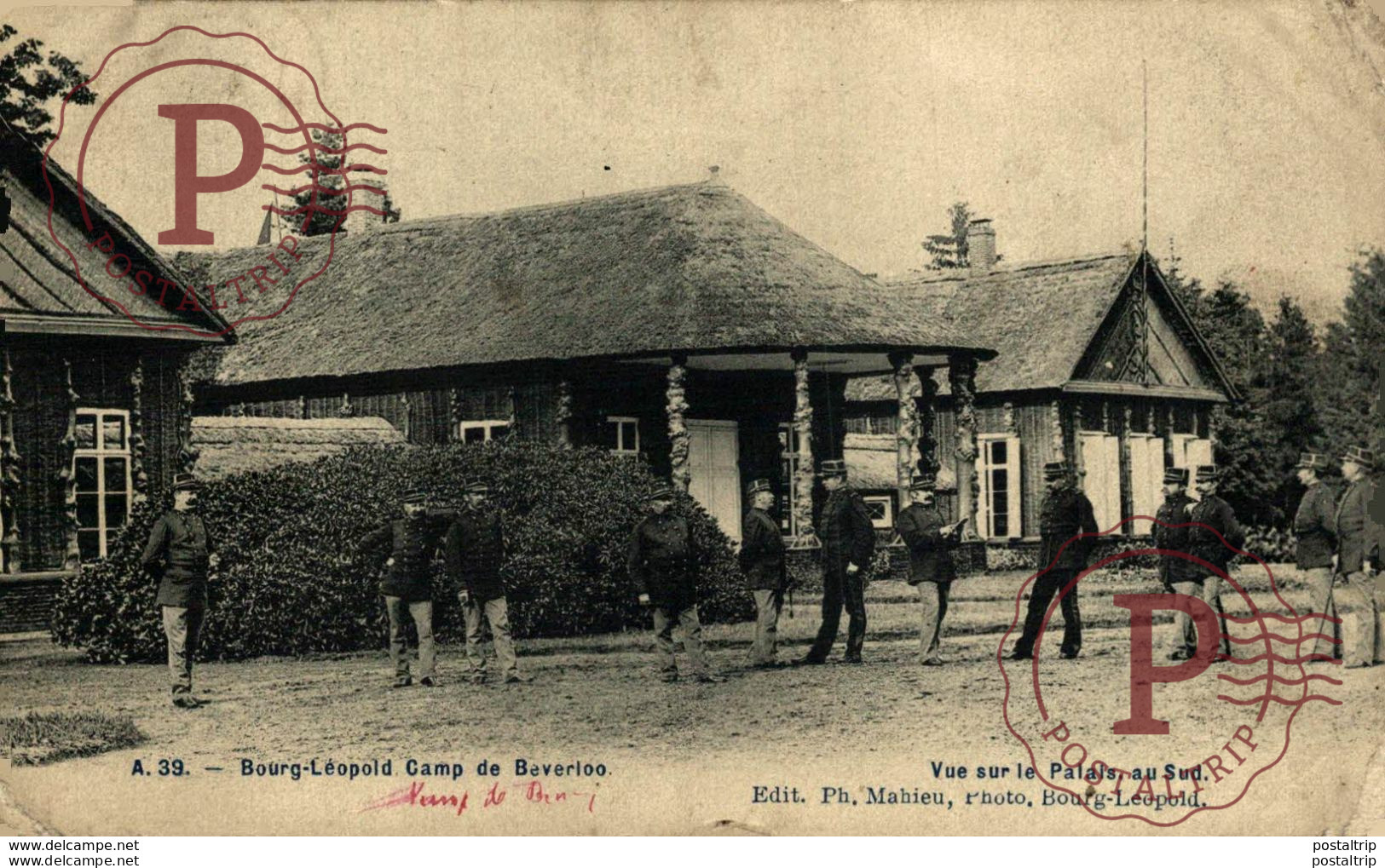 Vue Du Palais Sud  LEOPOLDSBURG BOURG LEOPOLD Camp De BEVERLOO KAMP WWICOLLECTION - Leopoldsburg (Camp De Beverloo)