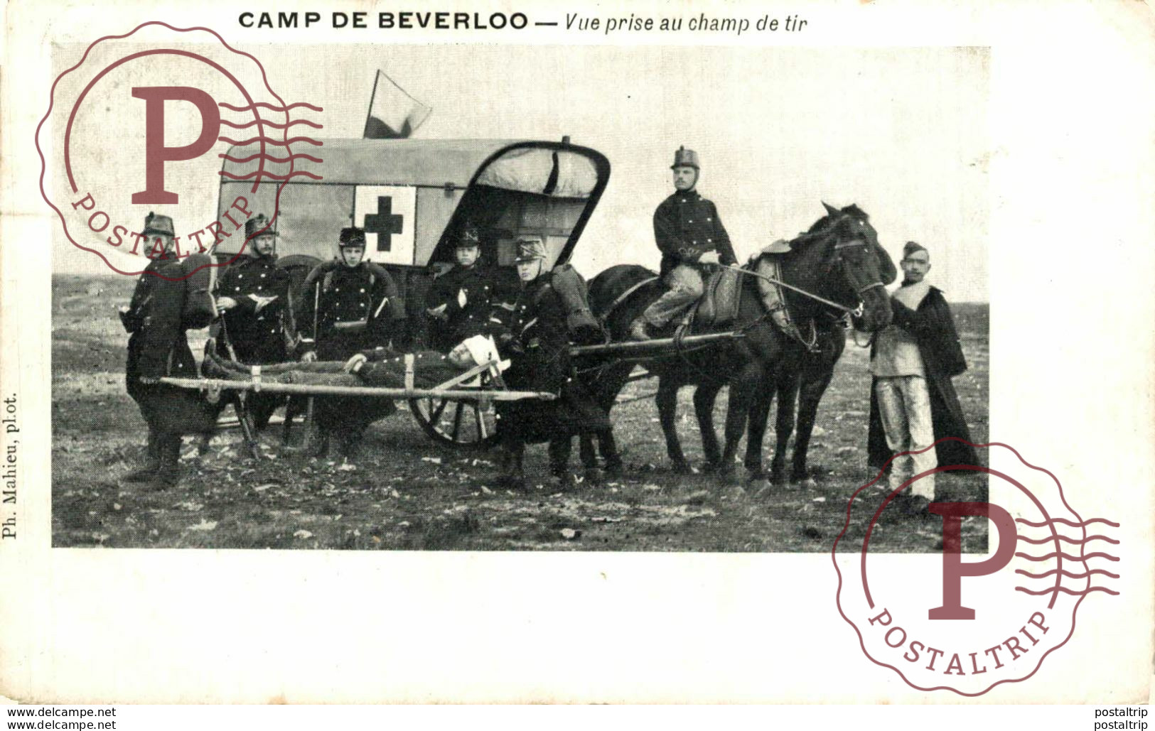 VUE PRISE AU CHAMP DE TIR LEOPOLDSBURG BOURG LEOPOLD Camp De BEVERLOO KAMP WWICOLLECTION - Leopoldsburg (Camp De Beverloo)