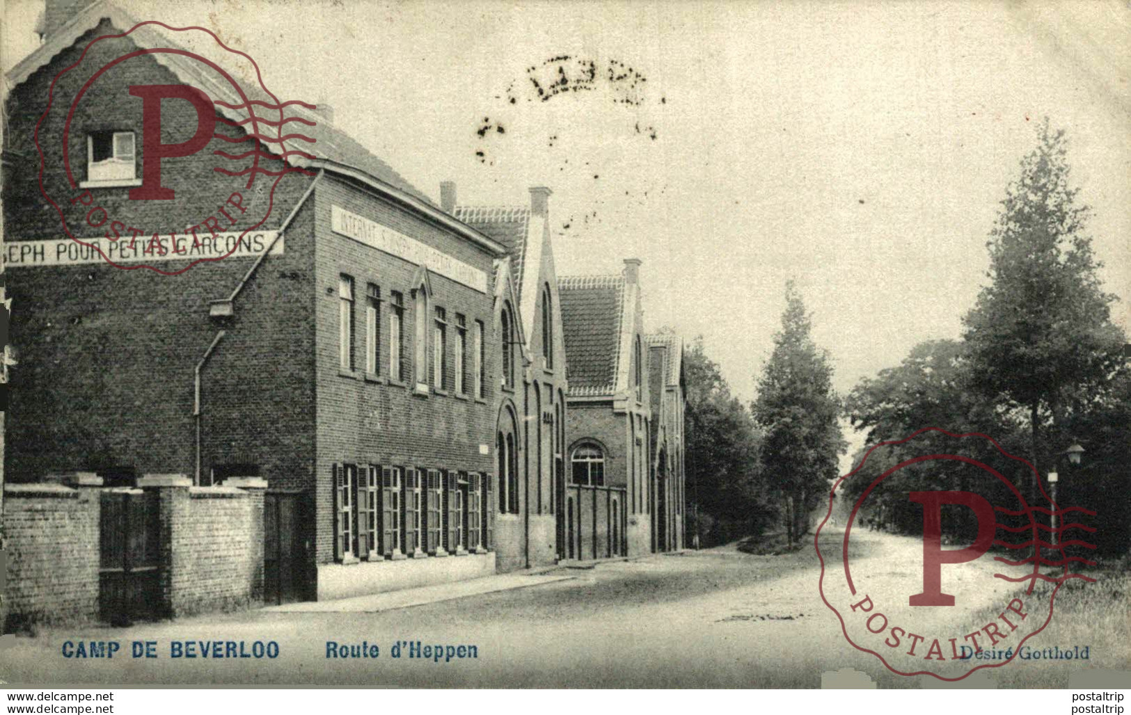 RUE DE LA STATION  LEOPOLDSBURG BOURG LEOPOLD Camp De BEVERLOO KAMP WWICOLLECTION - Leopoldsburg (Camp De Beverloo)