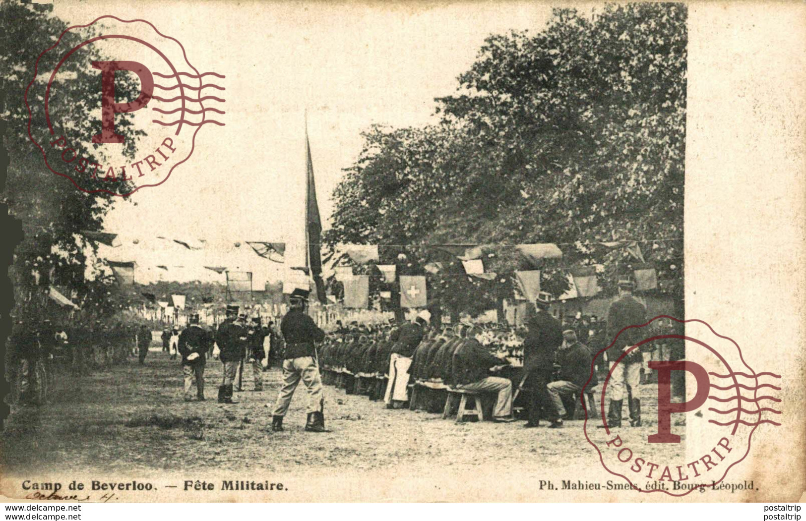 BEVERLOO FETE MILITAIRE  LEOPOLDSBURG BOURG LEOPOLD Camp De BEVERLOO KAMP WWICOLLECTION - Leopoldsburg (Camp De Beverloo)