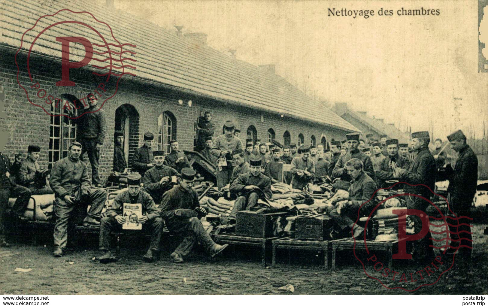 NETTOYAGE DES CHAMBRES  LEOPOLDSBURG BOURG LEOPOLD Camp De BEVERLOO KAMP WWICOLLECTION - Leopoldsburg (Camp De Beverloo)