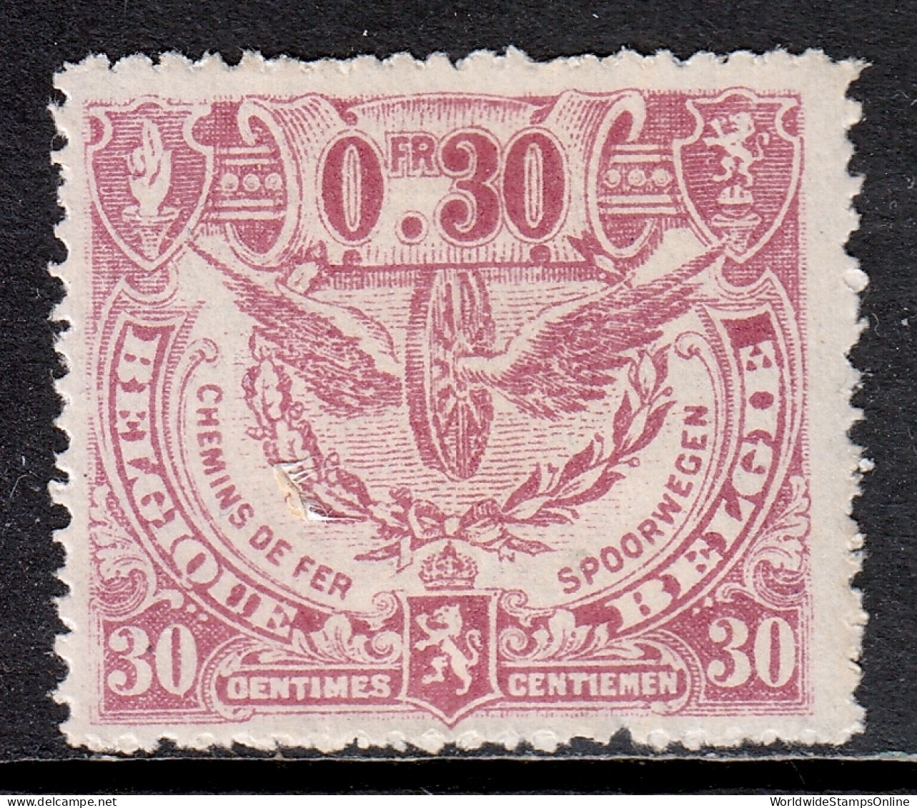 Belgium - Scott #Q86 - MH - See Description - SCV $27 - Ungebraucht