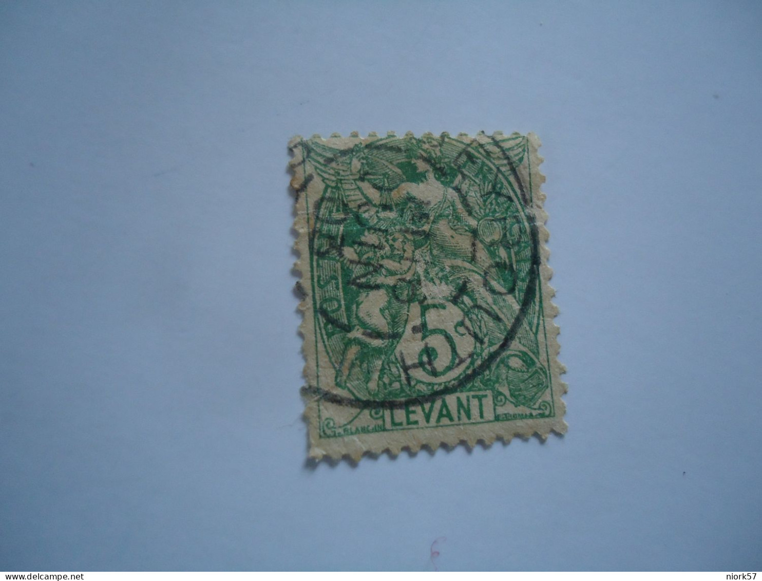 FRANCE  LEVANT   USED   STAMPS POSTMARK   BEYROUTH 1903 - Andere & Zonder Classificatie