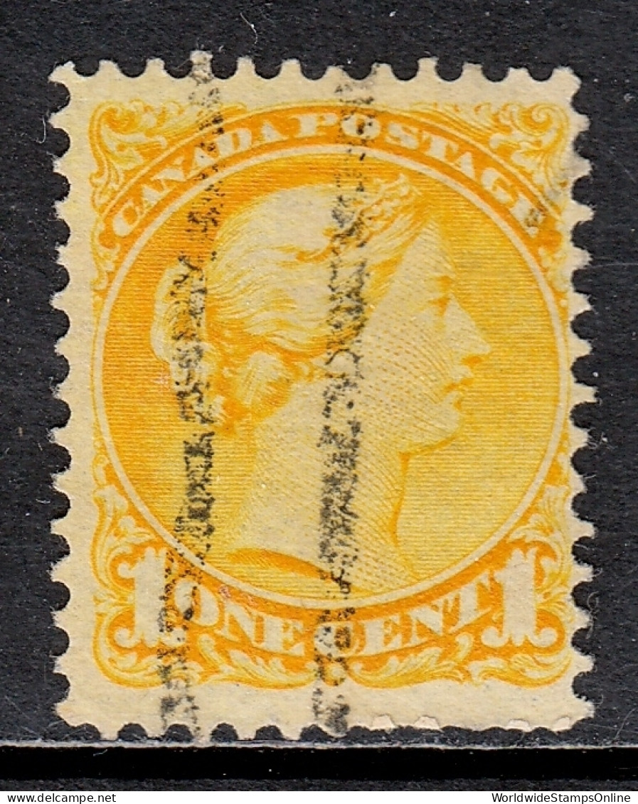 Canada - Bar Precancel #R-35-V - Trimmed Perfs LR - Used - CV $20 - Preobliterati