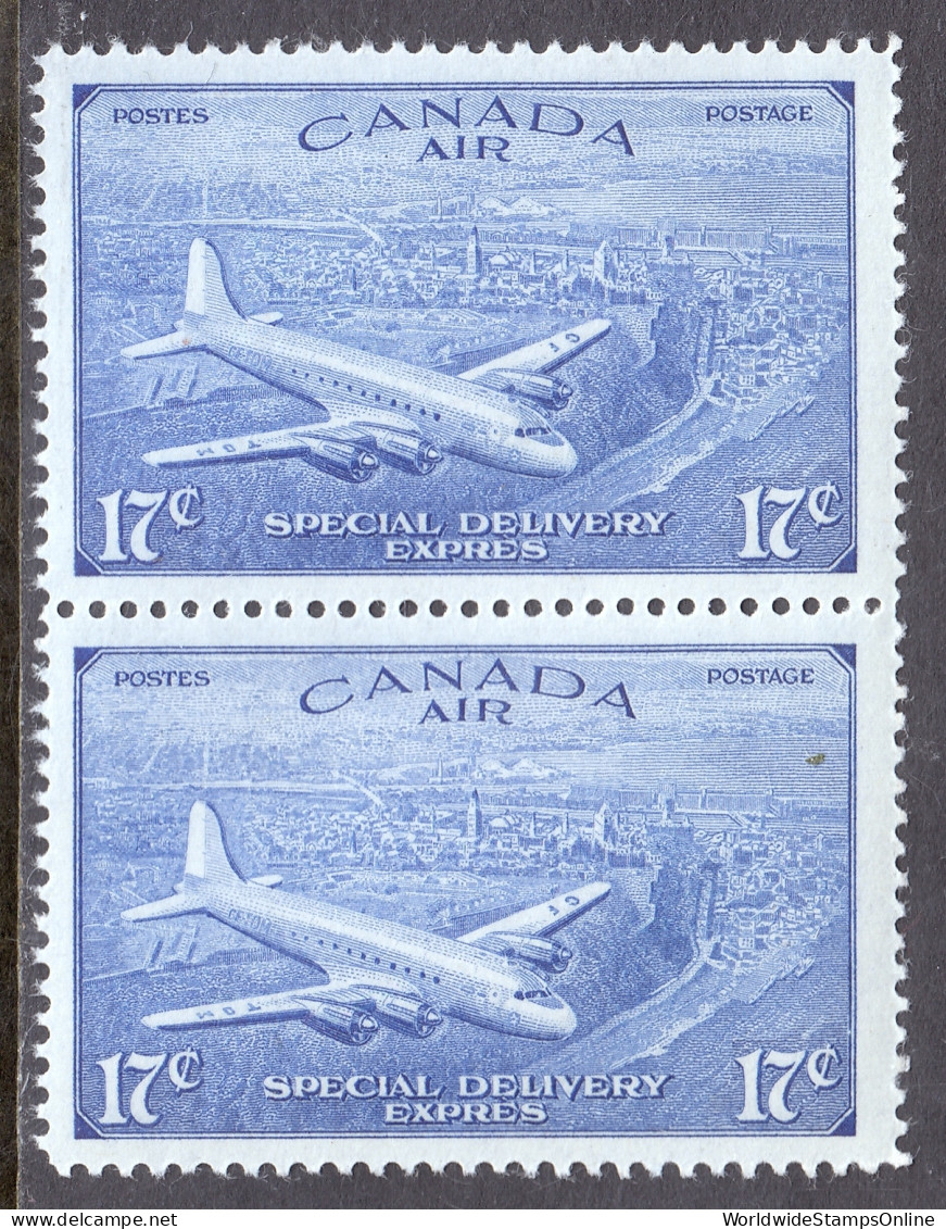 Canada - Scott #CE4 - Pair - MNH - SCV $13 - Entrega Especial/Entrega Inmediata