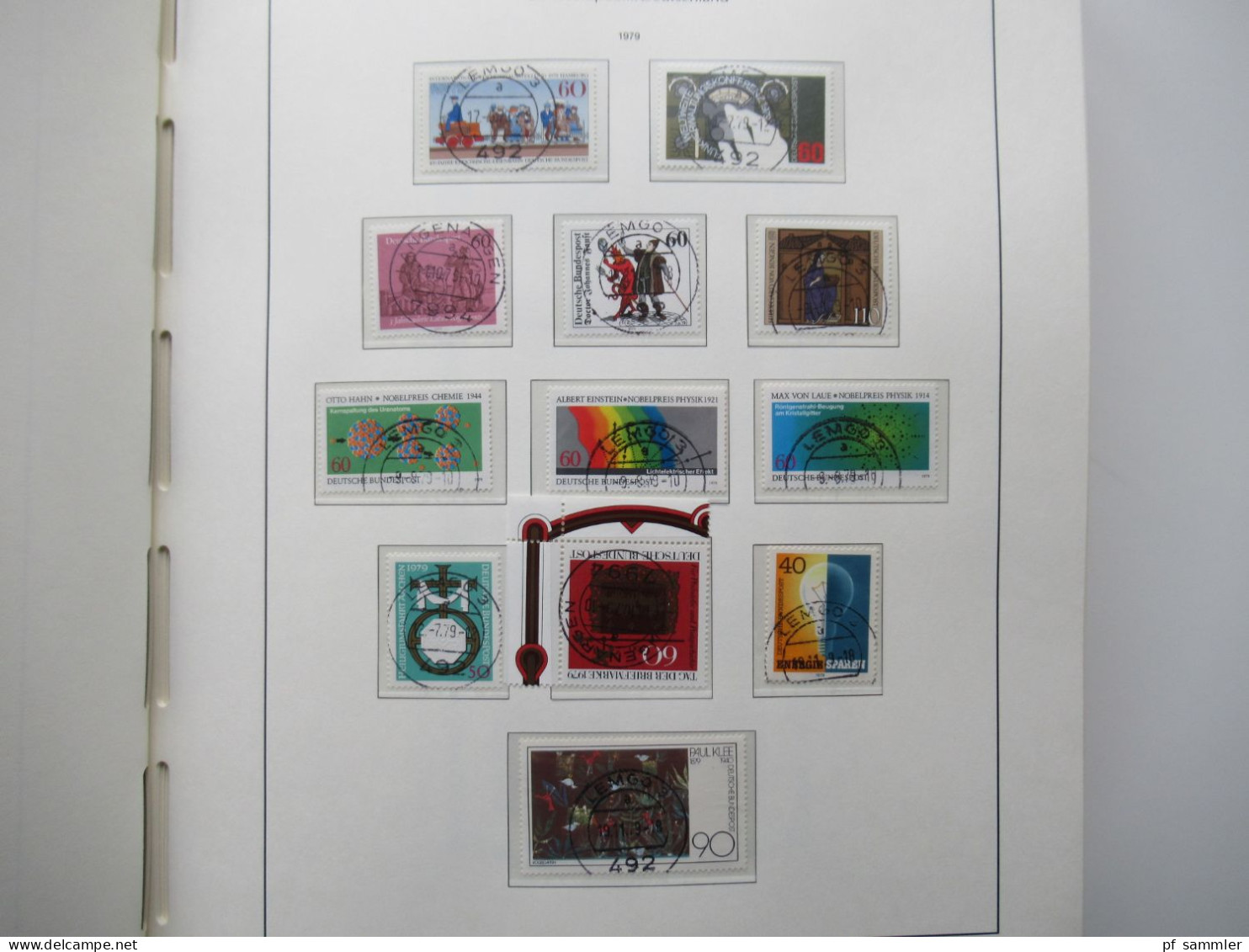 BRD 1979 -1989 Doppelt Gesammelt ** Und Tagesstempel Lemgo Teils Noch Mit Paaren Und Etliche Randstücke! Schöne Sammlung - Verzamelingen (in Albums)