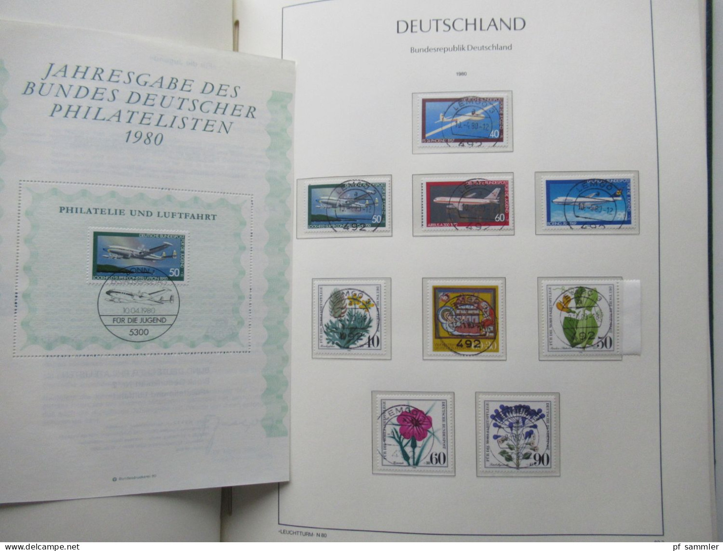 BRD 1979 -1989 doppelt gesammelt ** und Tagesstempel Lemgo teils noch mit Paaren und etliche Randstücke! Schöne Sammlung