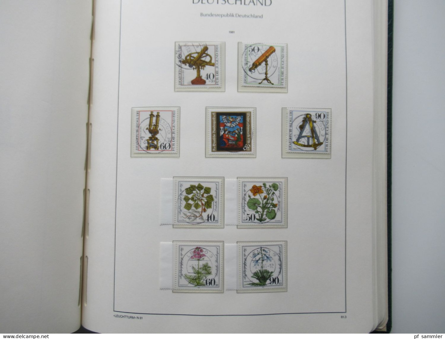 BRD 1979 -1989 doppelt gesammelt ** und Tagesstempel Lemgo teils noch mit Paaren und etliche Randstücke! Schöne Sammlung