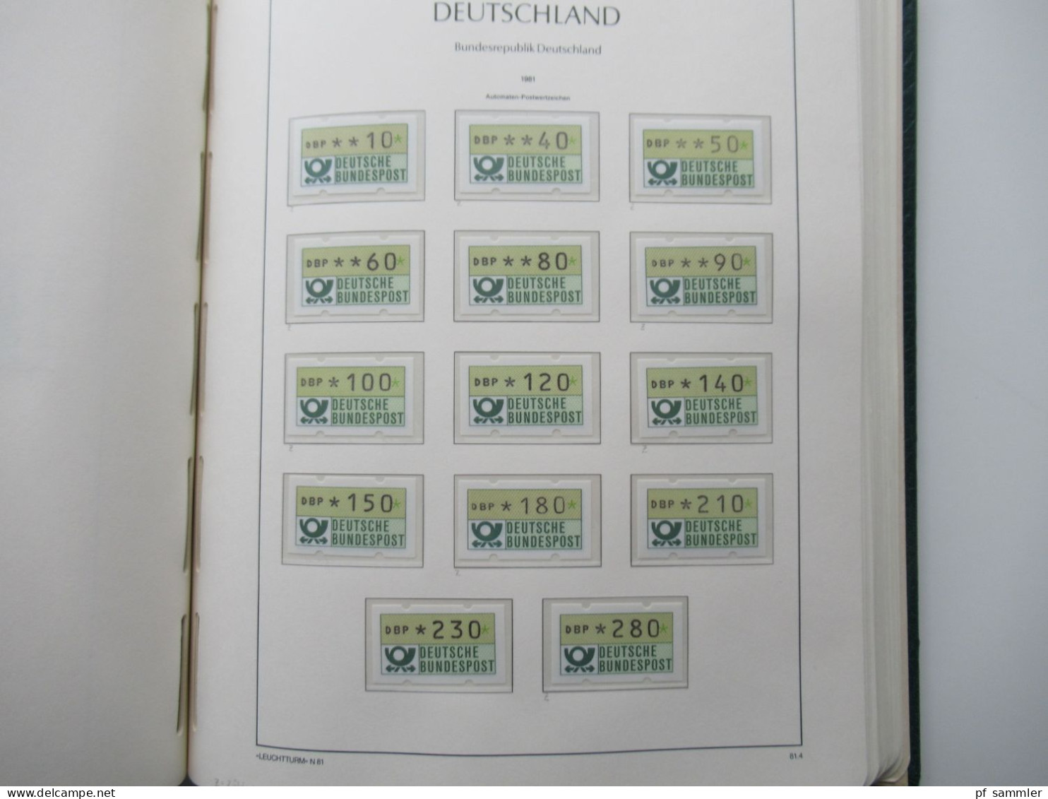 BRD 1979 -1989 doppelt gesammelt ** und Tagesstempel Lemgo teils noch mit Paaren und etliche Randstücke! Schöne Sammlung