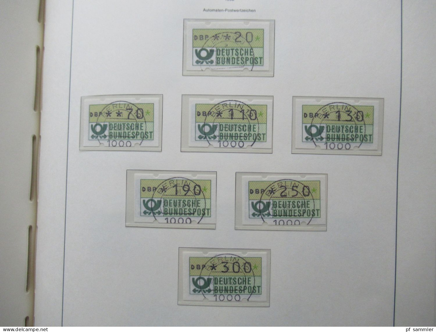 BRD 1979 -1989 doppelt gesammelt ** und Tagesstempel Lemgo teils noch mit Paaren und etliche Randstücke! Schöne Sammlung