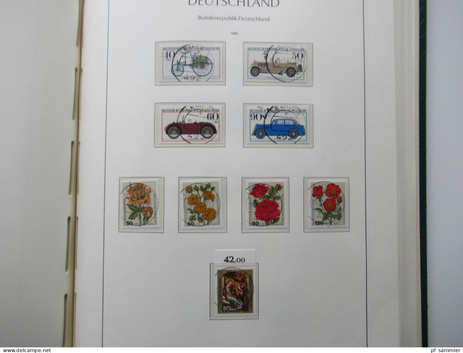 BRD 1979 -1989 doppelt gesammelt ** und Tagesstempel Lemgo teils noch mit Paaren und etliche Randstücke! Schöne Sammlung