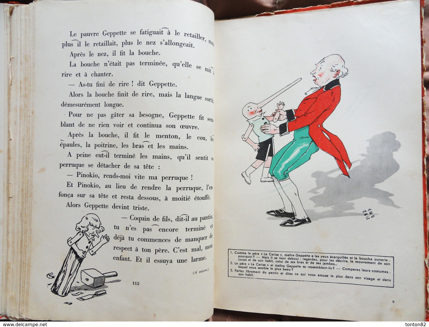 Mme Hélier - Malaurie - " Les Enfants et les Bêtes " - Premier Livre de Lecture Courante - Albin Michel - ( 1936 ) .