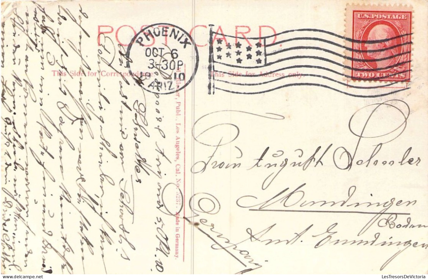 USA - ARIZONA - PHOENIX - Court House - Carte Postale Ancienne - Phönix