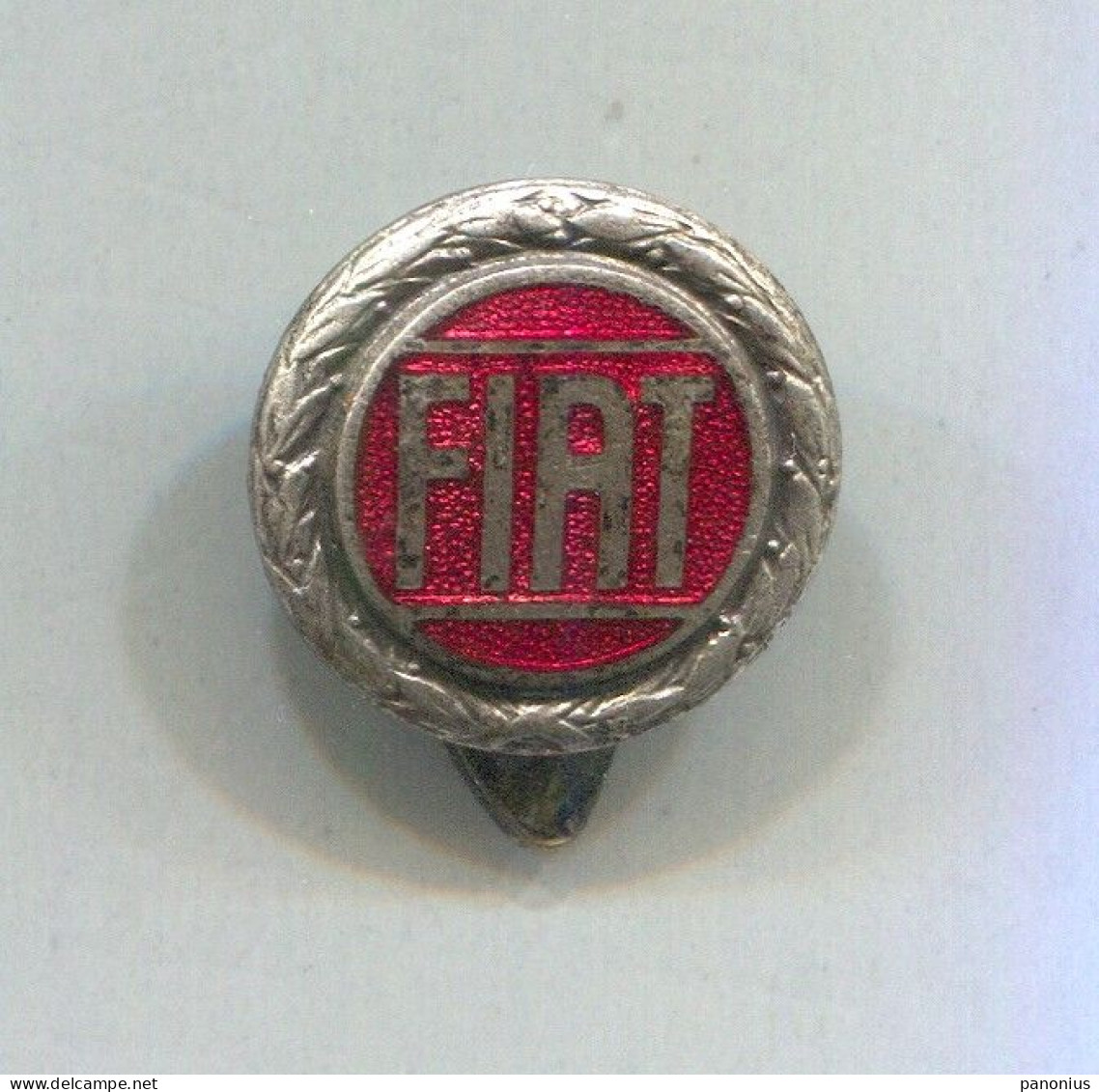 FIAT - Car Auto Automotive, Vintage Pin Badge Abzeichen, Enamel Buttonhole - Fiat