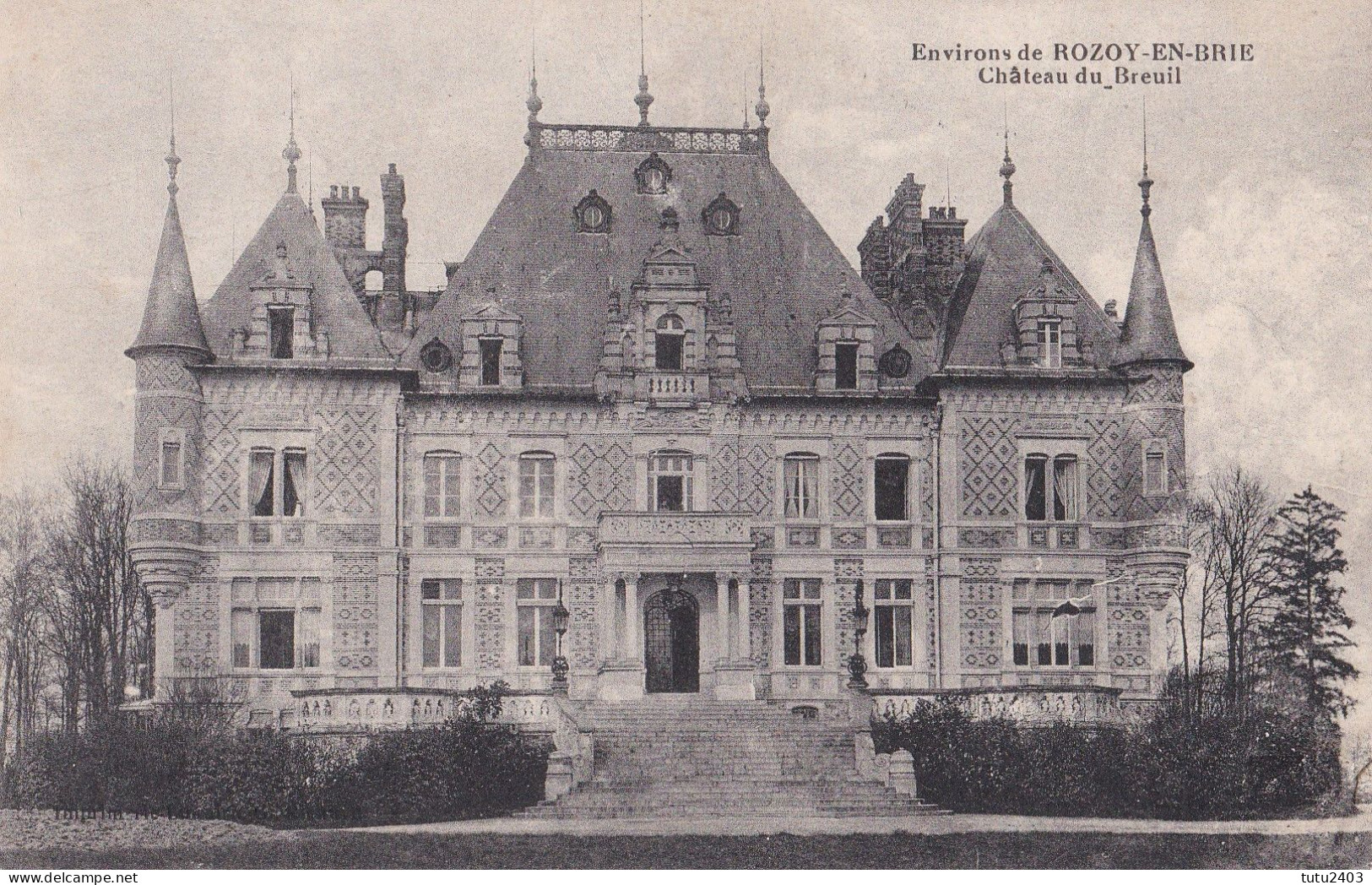 ROZOY EN BRIE                          Chateau Du Breuil - Roissy En Brie