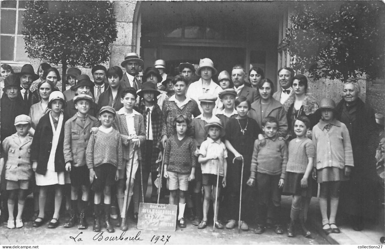 63-LA-BOURBOULE- 1927-CARTE-PHOTO - La Bourboule