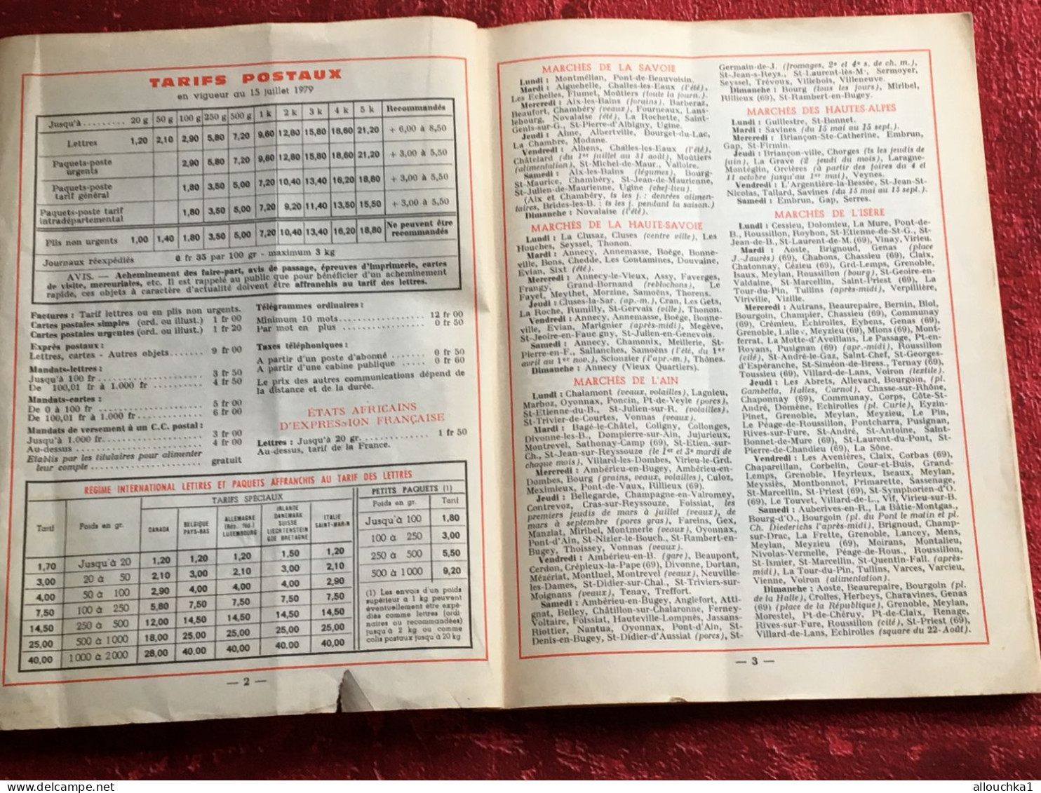 Almanach Vieux Dauphiné 1980 Livres,Revues Français  Culture Régionalisme  France  Alpes - Pays-de-Savoie-pubs-pratique