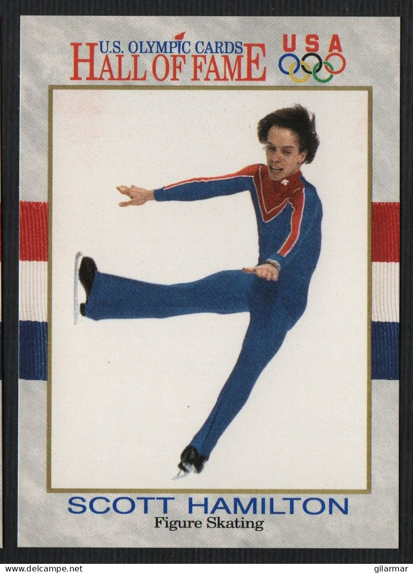 UNITED STATES - U.S. OLYMPIC CARDS HALL OF FAME - FIGURE SKATING - SCOTT HAMILTON- # 46 - Tarjetas