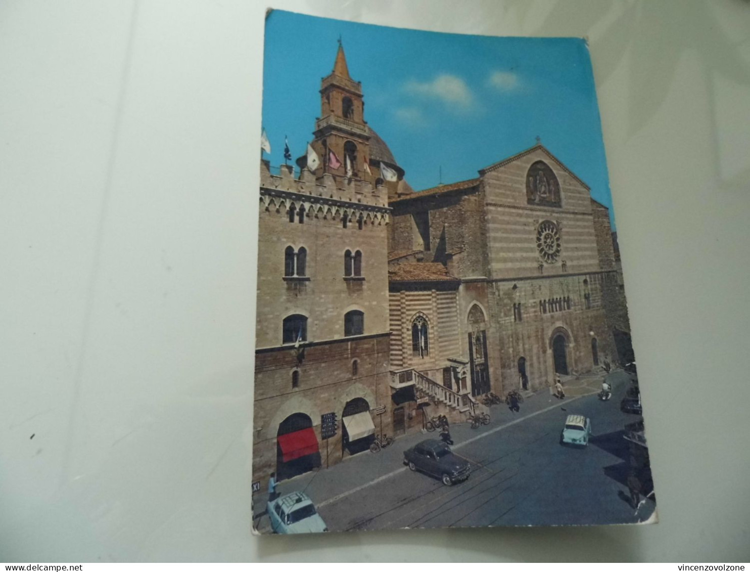 Cartolina Viaggiata "FOLIGNO Facciata Principale Del Duomo" 1973 - Foligno