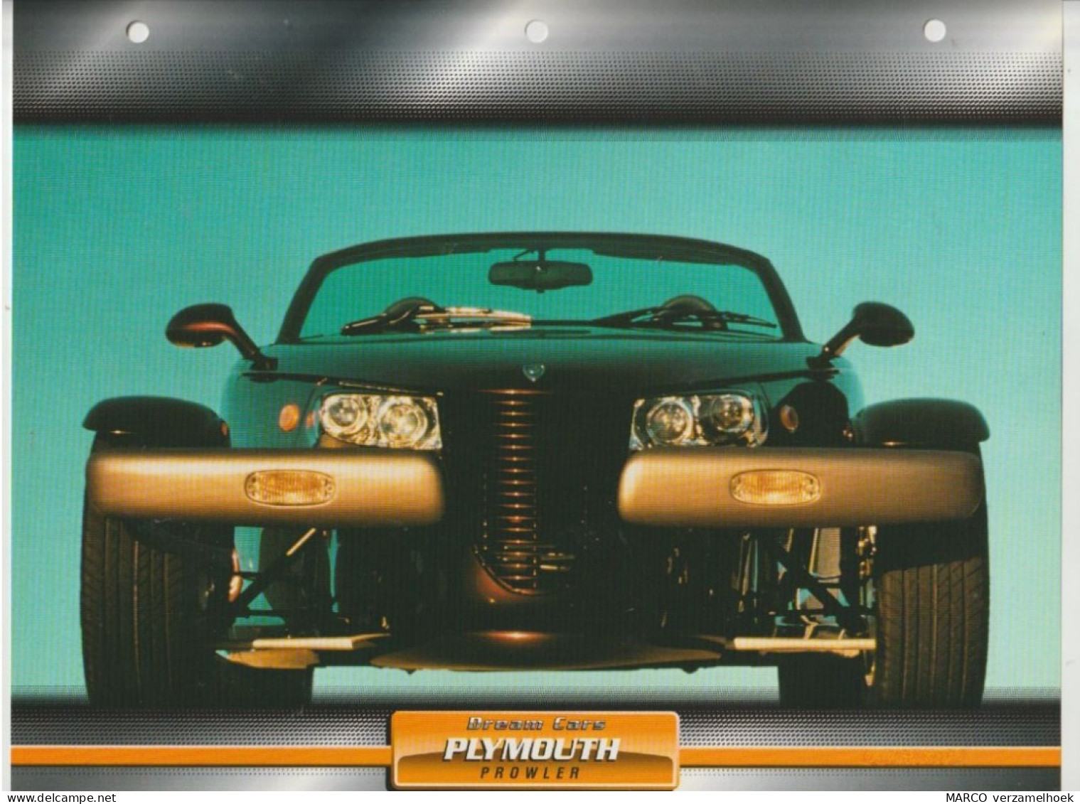 Dream Cars Atlas Collection 1998 Plymouth Prowler - Voitures