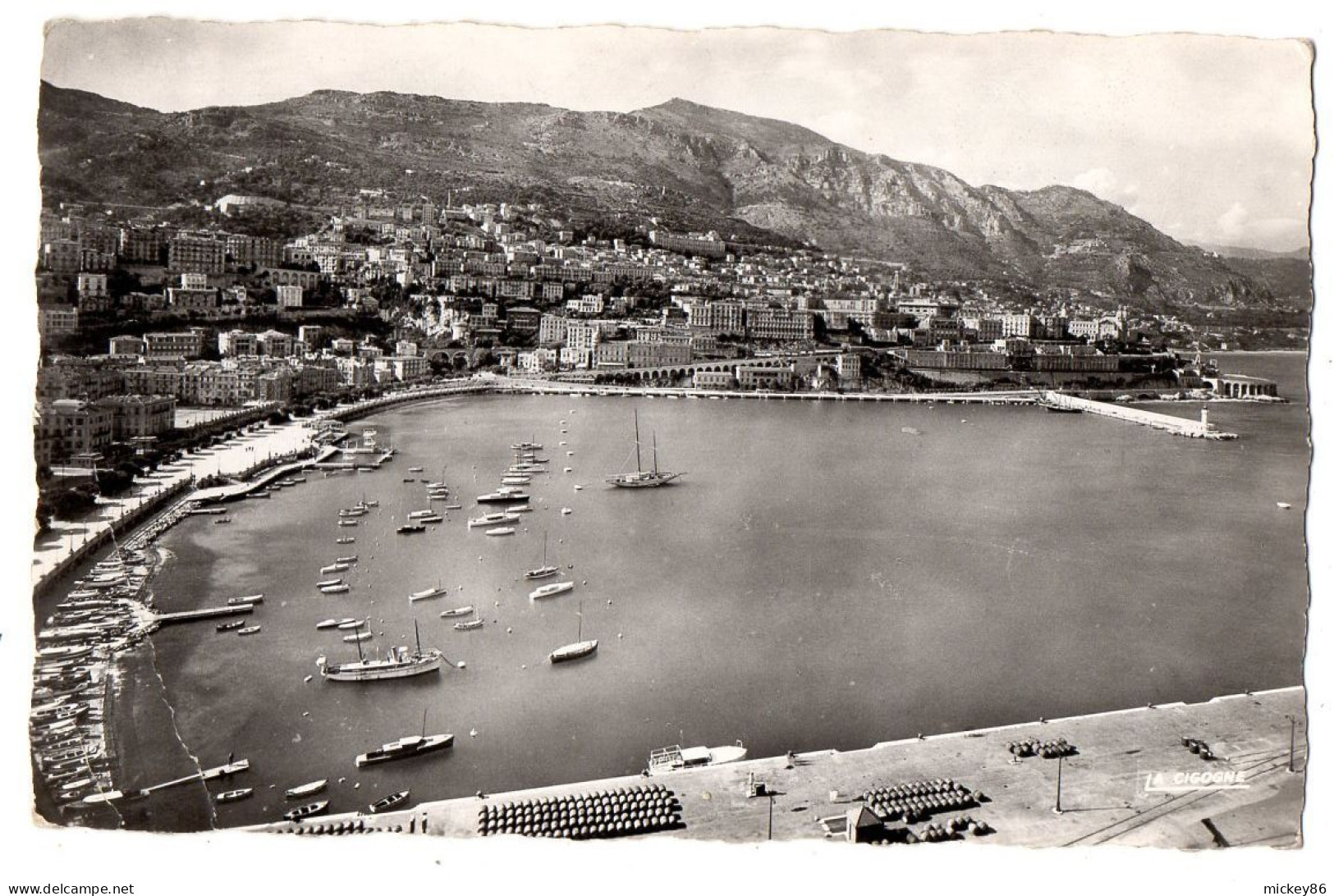 MONACO--1962--Vue Panoramique Sur La Condamine...timbre ...beau Cachet "Rotary" - La Condamine