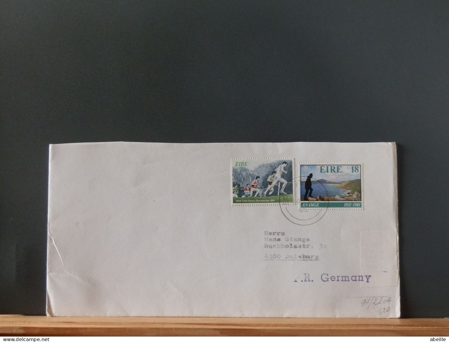 97/220A   LETTRE EIRE  1985 - Lettres & Documents