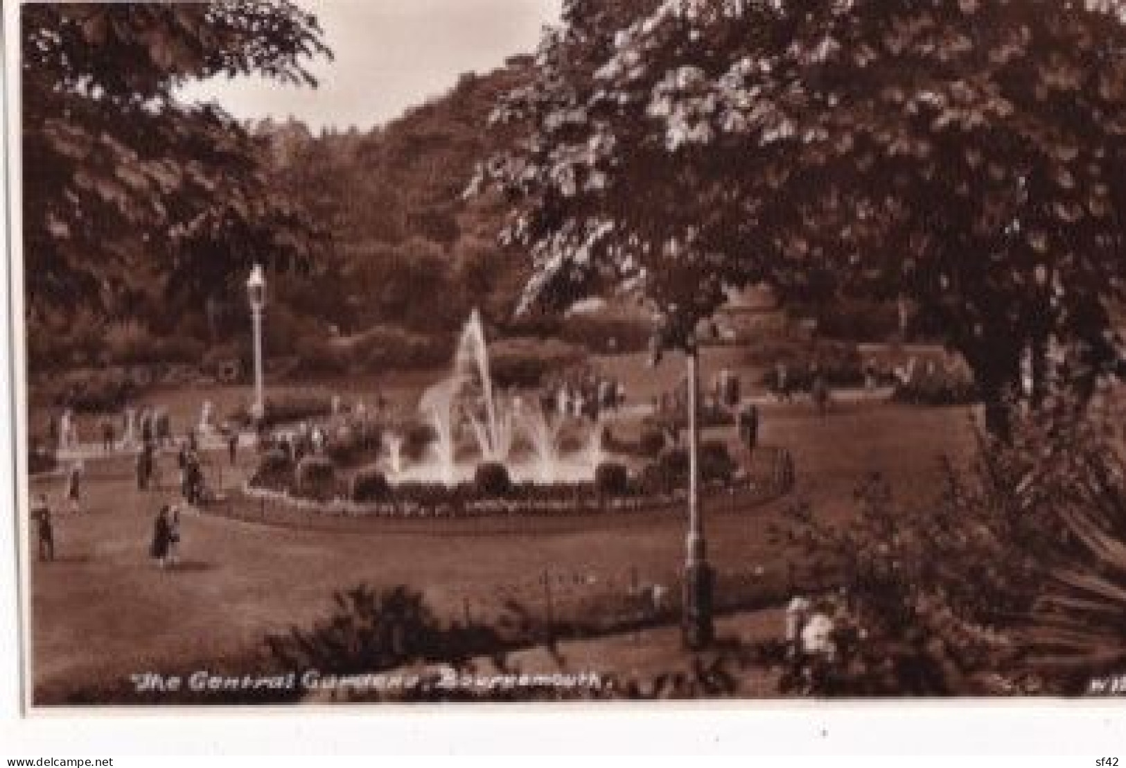 THE CENTRAL GARDENS            BOURNEMOUTH - Bournemouth (from 1972)