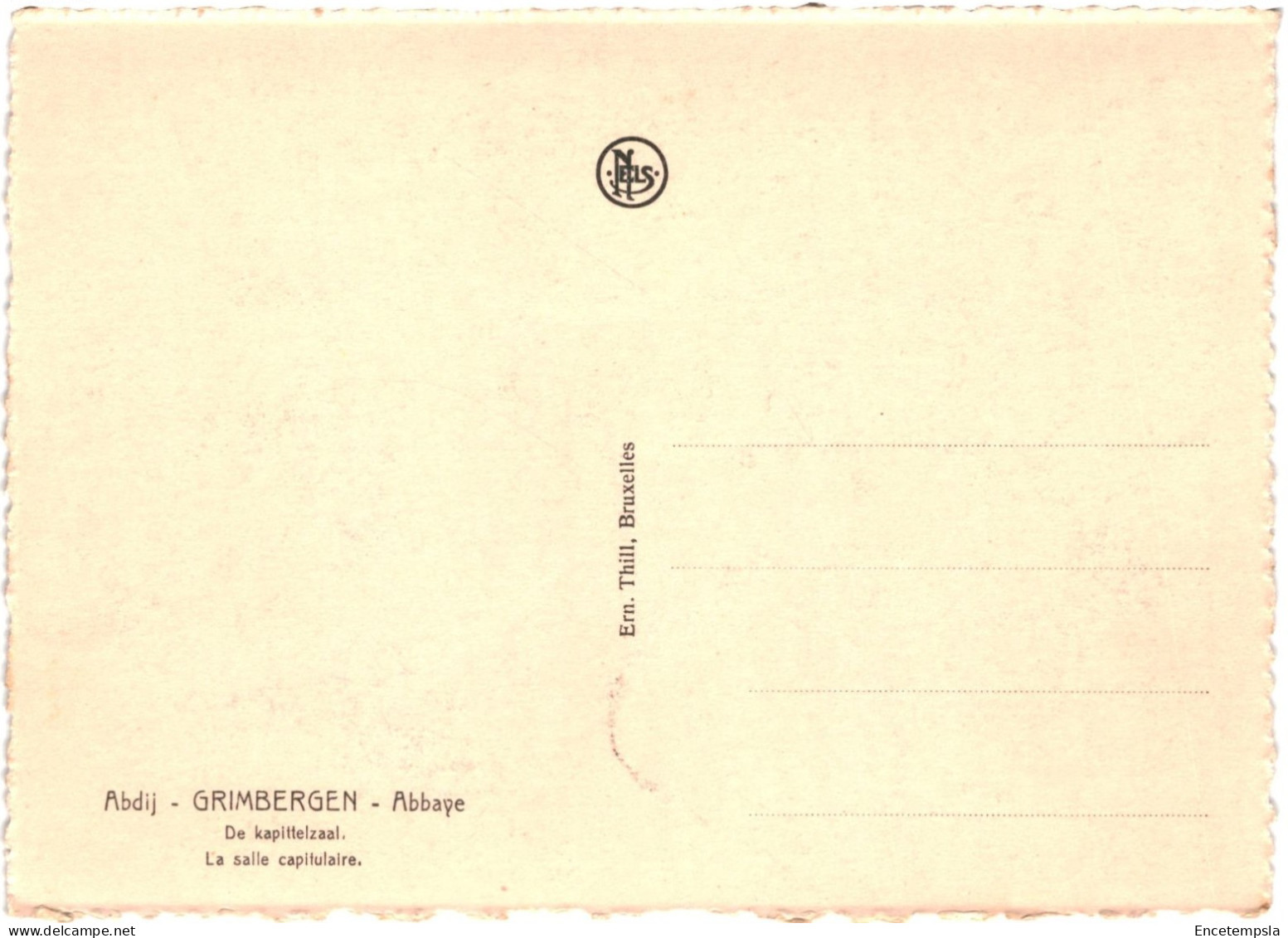 CPSM  Carte Postale  Belgique Grimbergen Abbaye Salle Capitulaire   VM64656 - Grimbergen