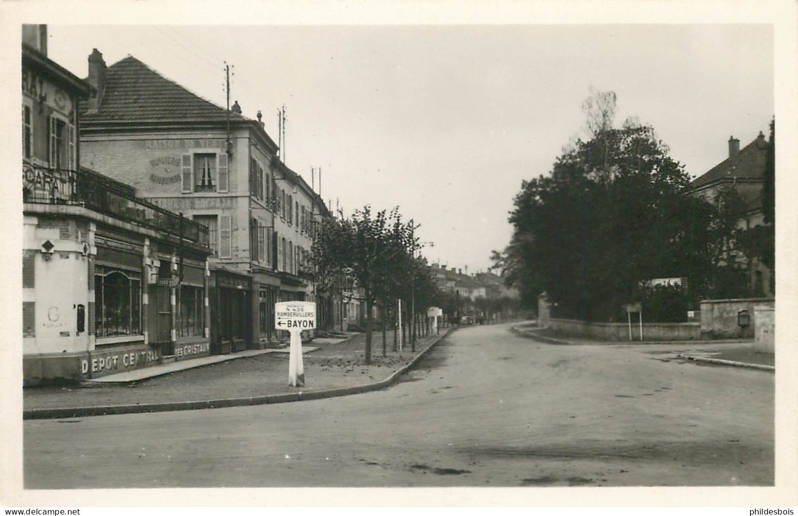 MEURTHE ET MOSELLE  BACCARAT  Rue De La Division Leclerc - Baccarat