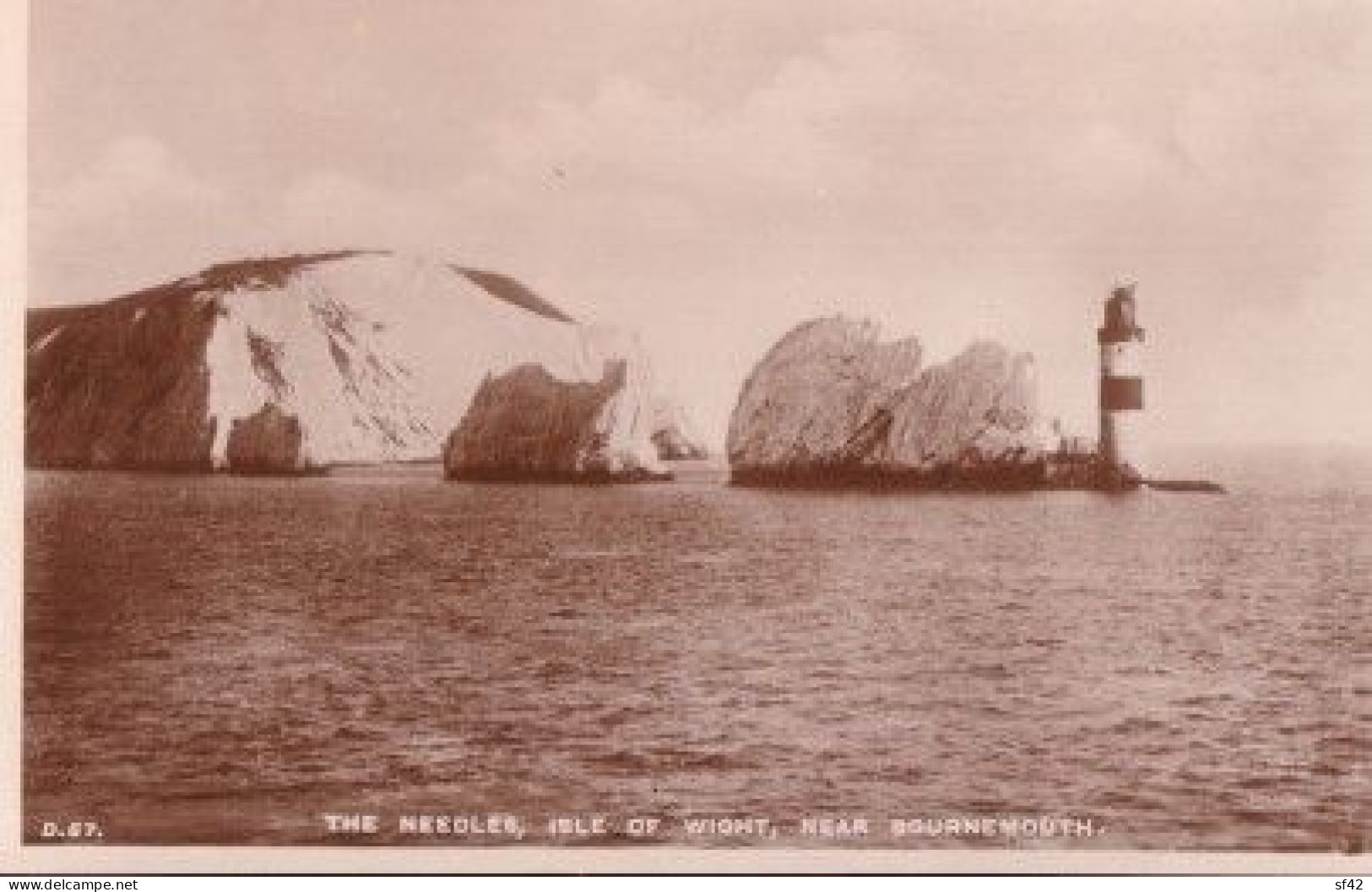 THE NEEDLES   ISLE OF WIGHT   NEAR BOURNEMOUTH - Bournemouth (from 1972)